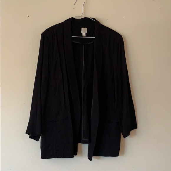 Lauren Conrad LC waist length Black Blazer - Picture 1 of 7